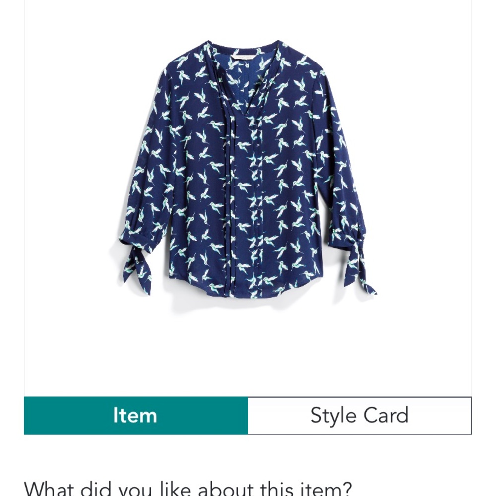 Melissa Tie Sleeve Blouse